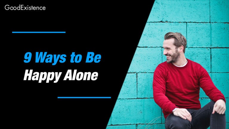 How to be happy alone
