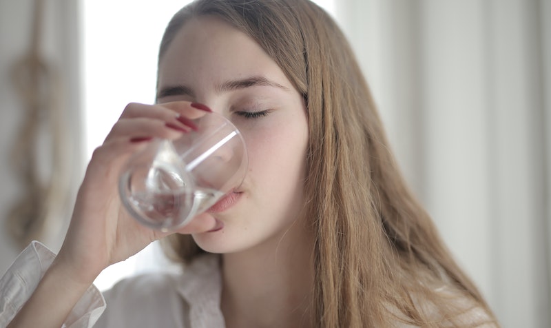 Stay hydrated to avoid eating when bored