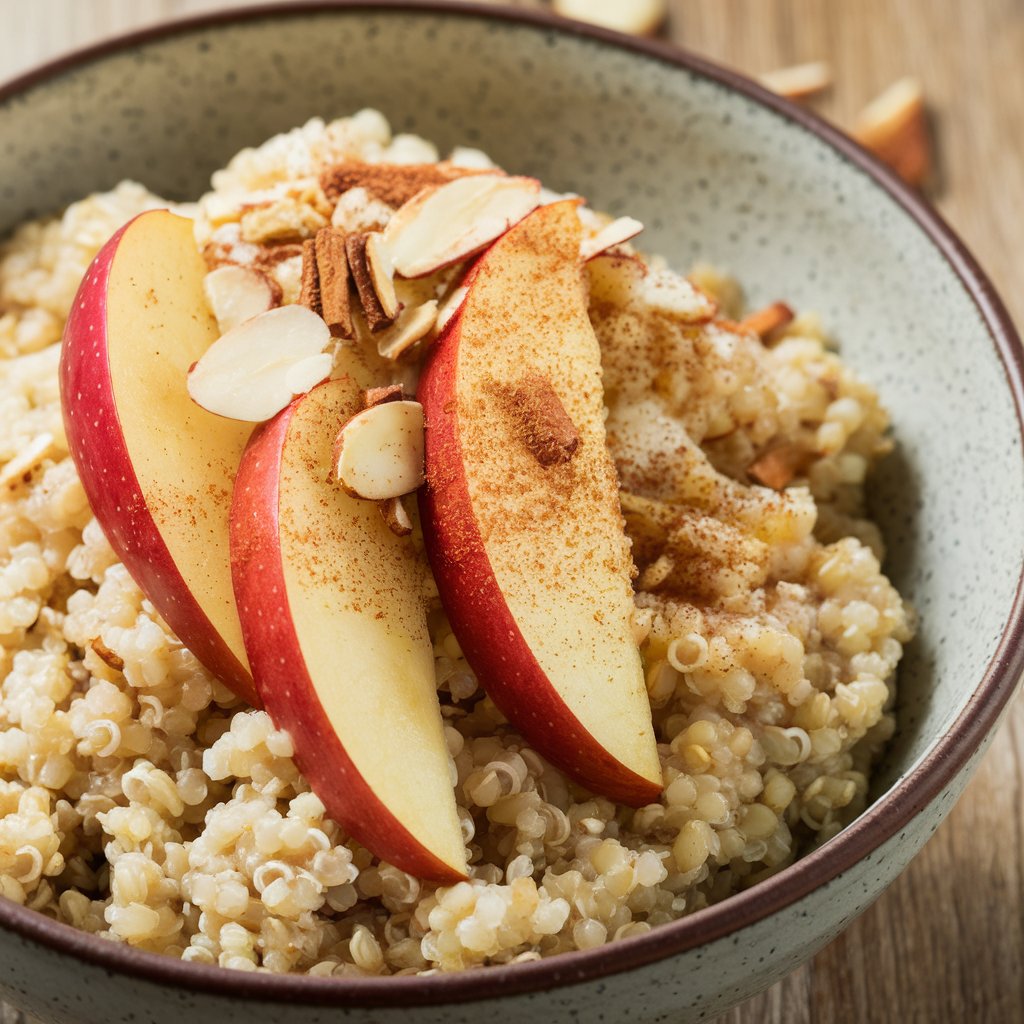 Apple Cinnamon Breakfast Quinoa