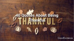40 Quotes About Being Thankful