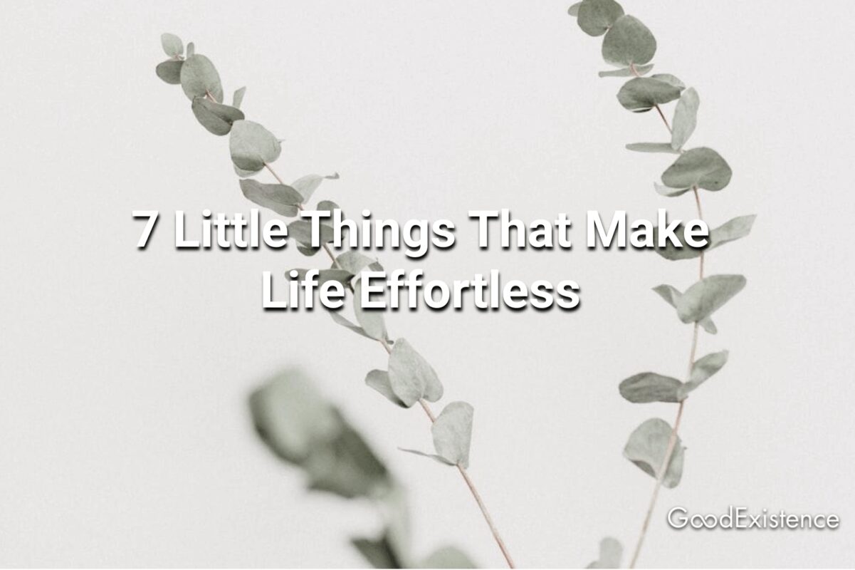 7 Little Things That Make Life Effortless