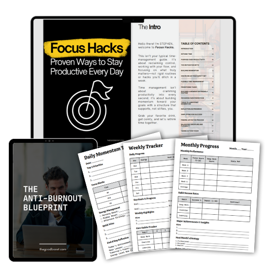 Focus Hacks eBook and all bonus materials