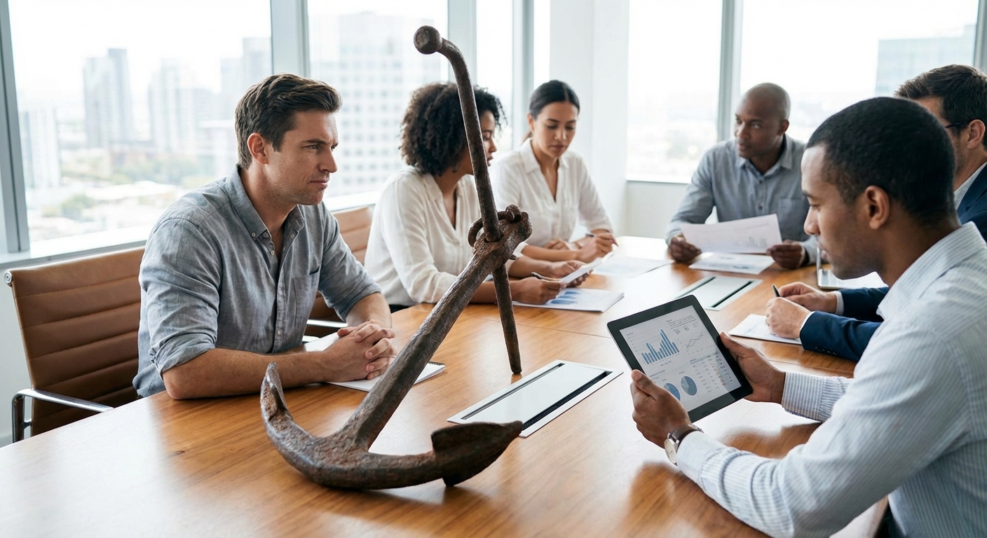 The Anchoring Bias Explains Why First Impressions Distort Your Judgment