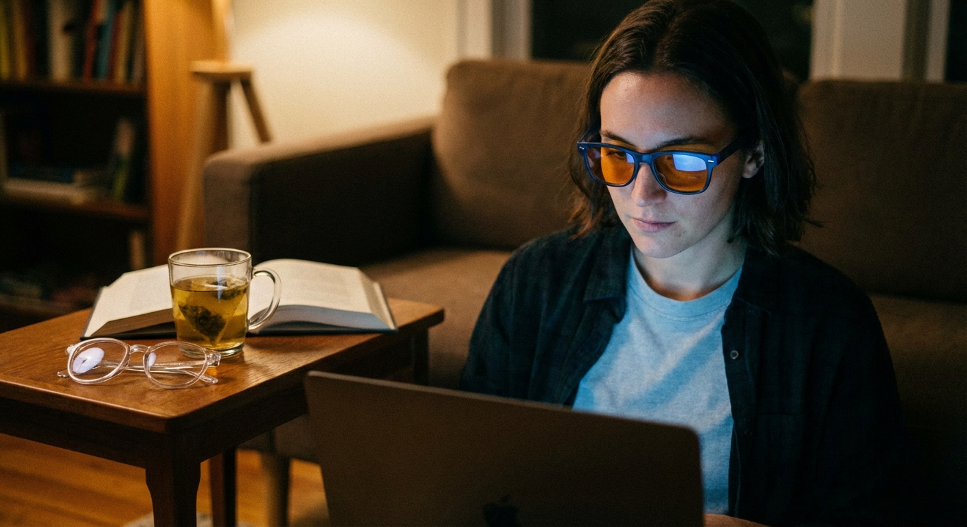 How Blue Light Blocking Glasses Actually Perform in Clinical Sleep Studies