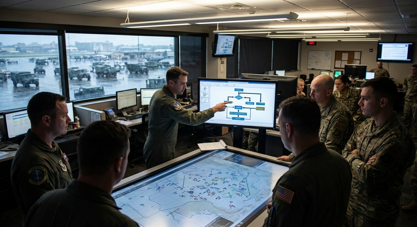 The Military Strategy for Making Decisions Under Extreme Pressure