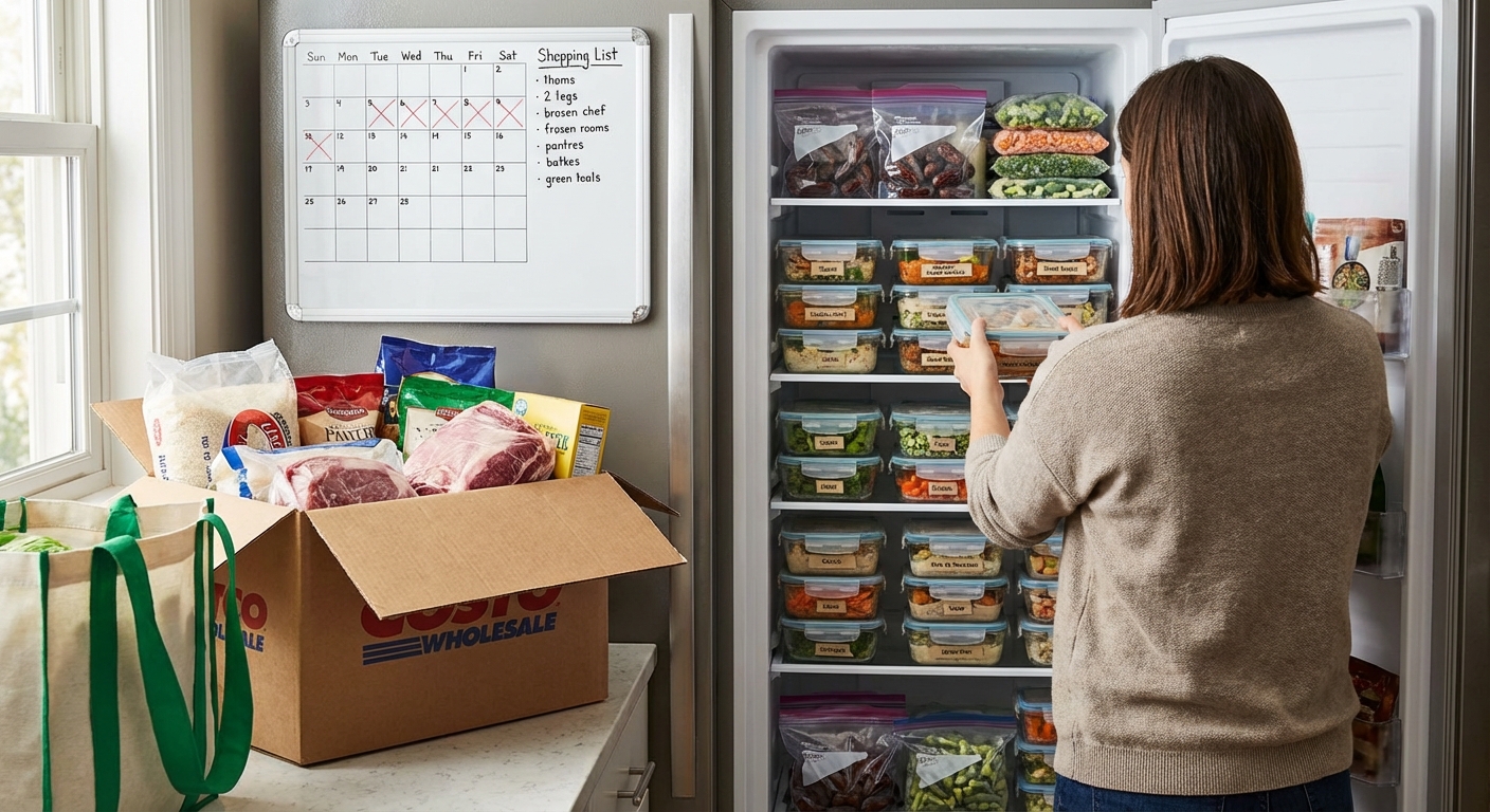 The Freezer Meal Strategy That Saves Families $300 a Month