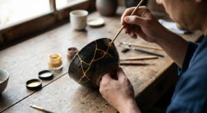 How 'Kintsukuroi' the Japanese Art of Repairing Broken Pottery Applies to Personal Healing