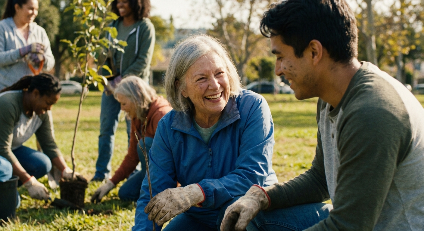 How Volunteering Rewires Your Brain for Happiness