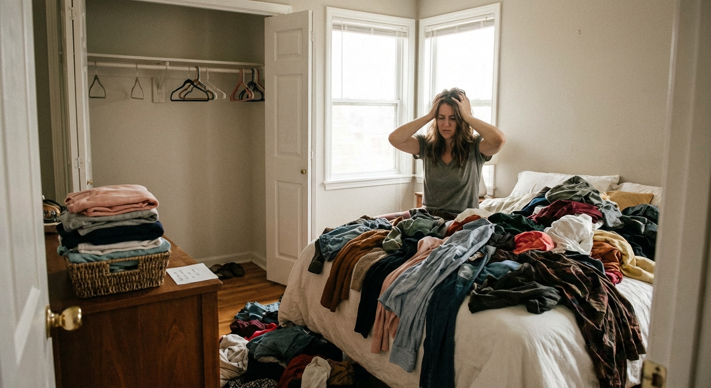 The Decluttering Mistake That Makes Your Home Messier