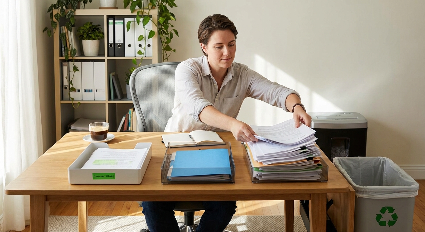 The 'OHIO Method' That Keeps Paper Clutter Gone Forever