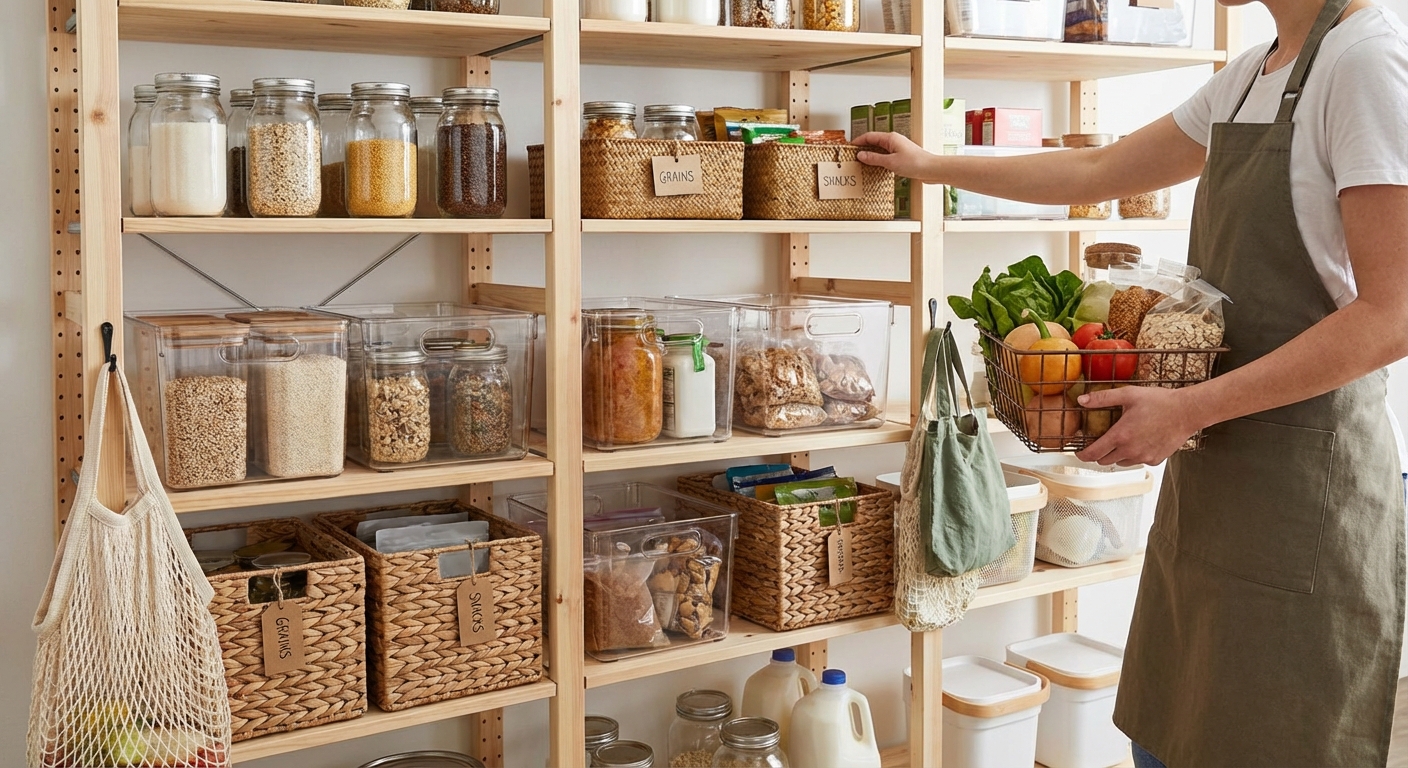 The Pantry Organization Method That Eliminates Food Waste