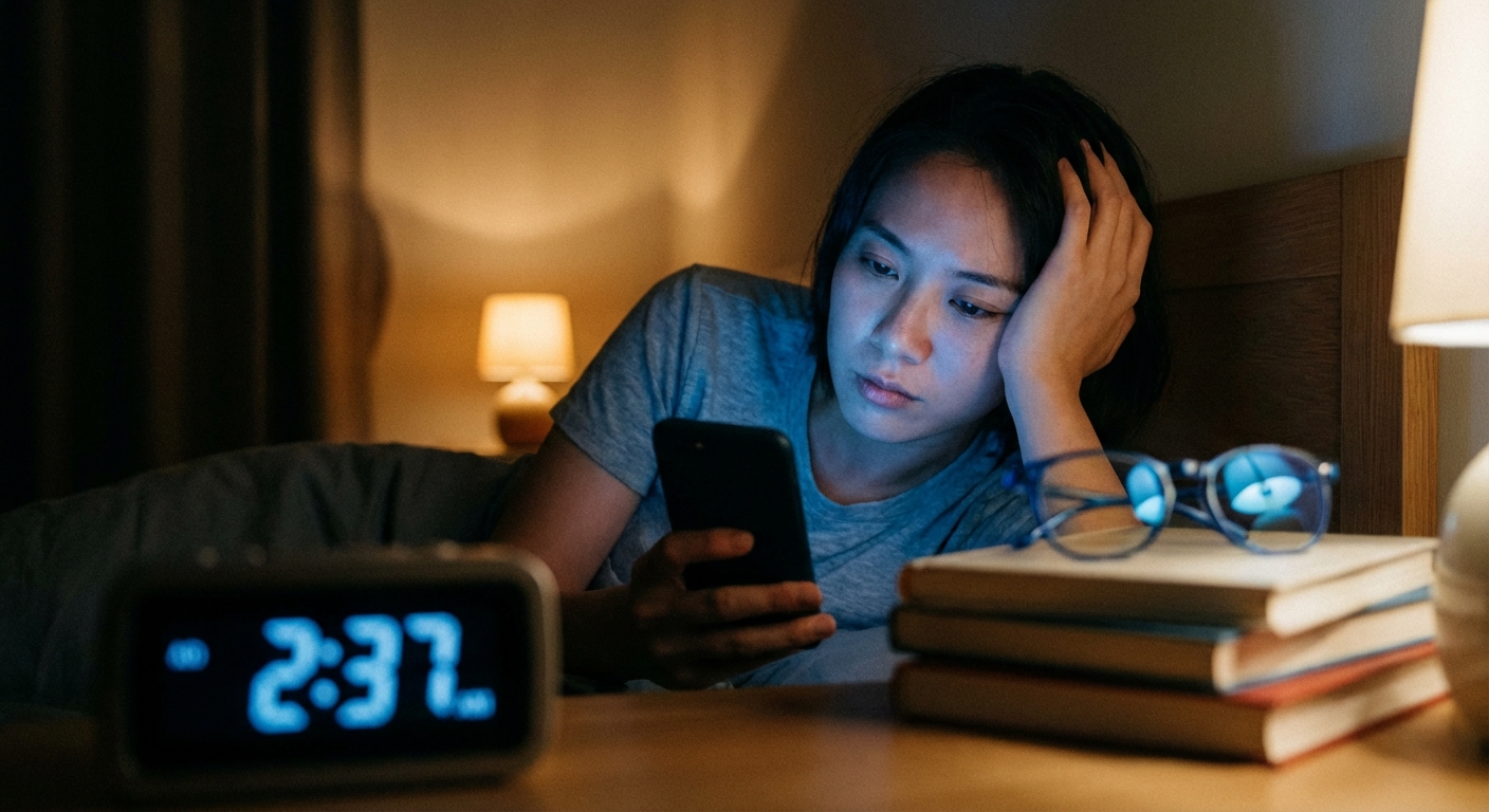 How Your Phone's Blue Light Is Literally Rewiring Your Brain
