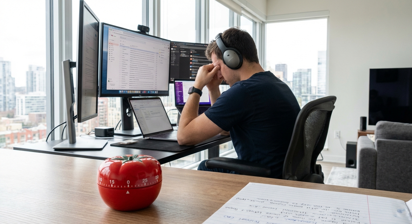 The Pomodoro Technique Was Invented by a College Student with a Tomato Timer