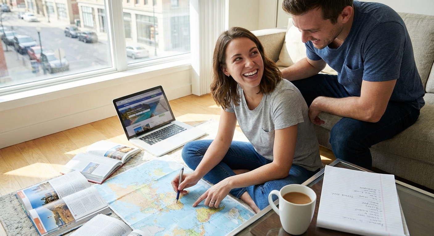 Why People Who Plan Vacations Are Happier Even If They Never Go