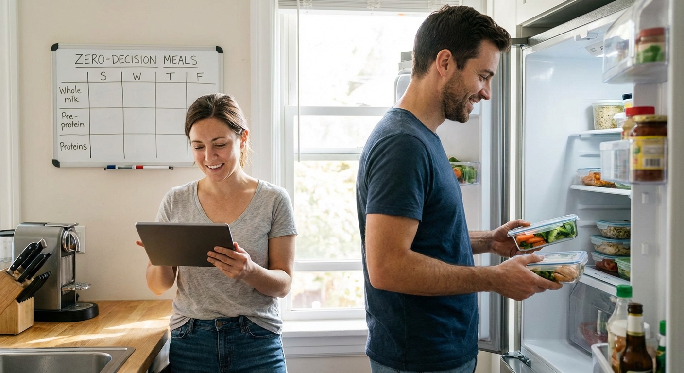 The Weekly Meal Plan Template That Eliminates Decision Fatigue